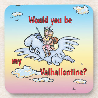 Porta-copo Você seria meu Valhallentine?