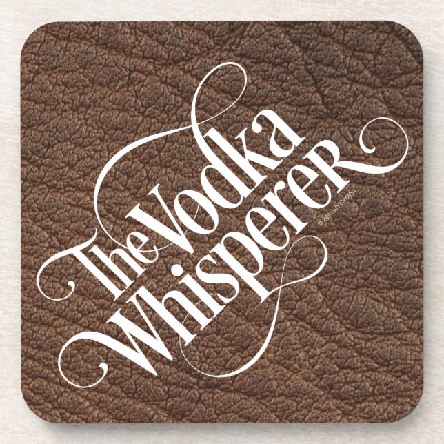 Porta-copo Vodka Whisperer (Frente)