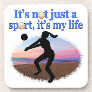 PORTA-COPO VOLLEYBALL INSPIRACIONAL É O MEU DESIGN DE VIDA