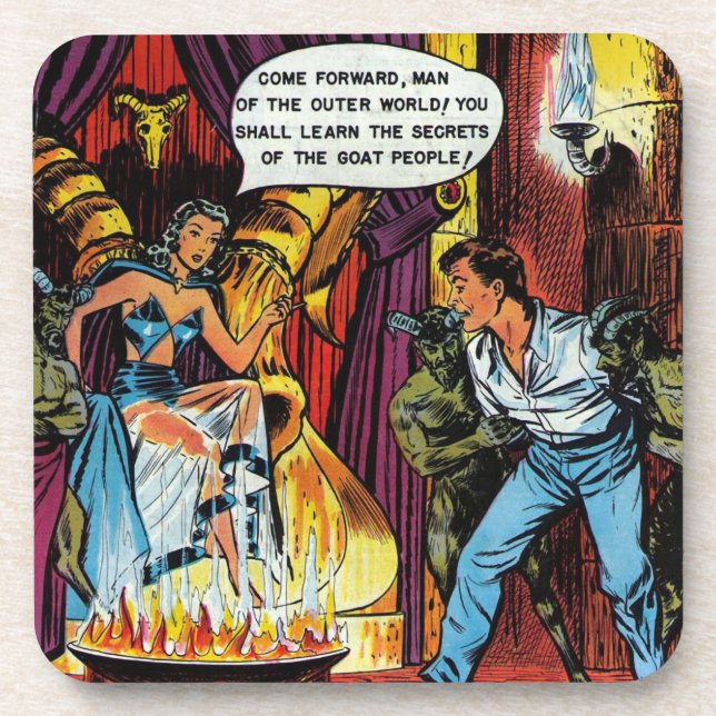 Porta-copo Vulcão de Vingança - Comic (Frente)