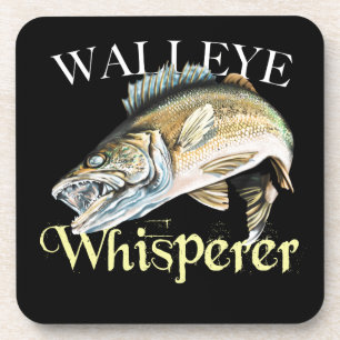Porta-copo Walleye Whisperer