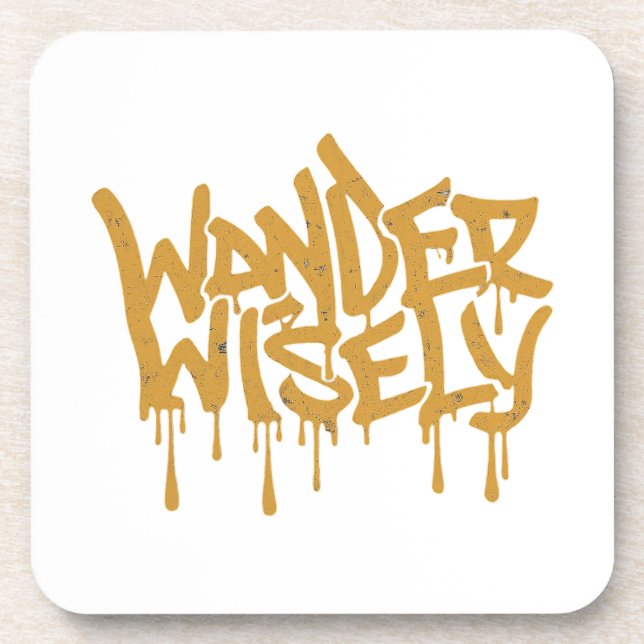 Porta-copo Wander Wisely (Frente)