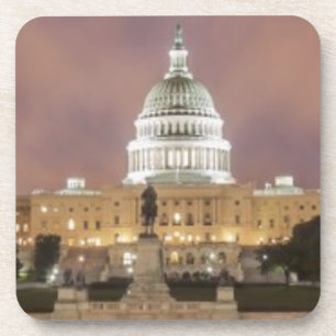 Porta-copo Washington DC, construção do Capitólio