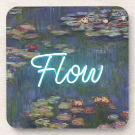Porta-copo Water Lilies Remix – Neon “FLOW” Wall Art & Gifts