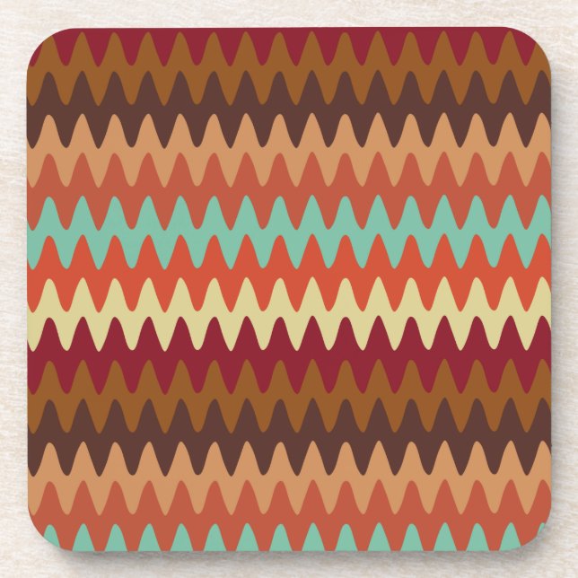 Porta-copo Wavy Pattern Sedona Sudoeste (Frente)