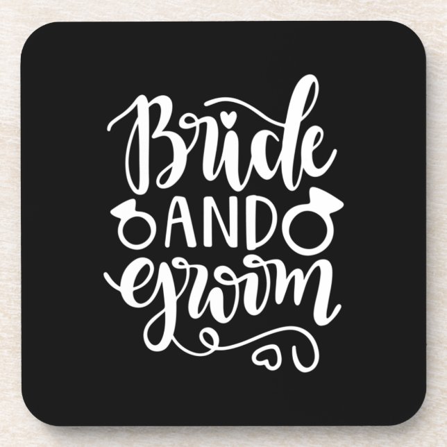 Porta-copo Wedding Gift Bride And Groom (Frente)