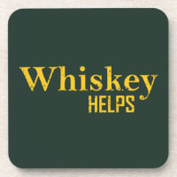 Whiskey ajuda álcool engraçado dizendo aspas de uí