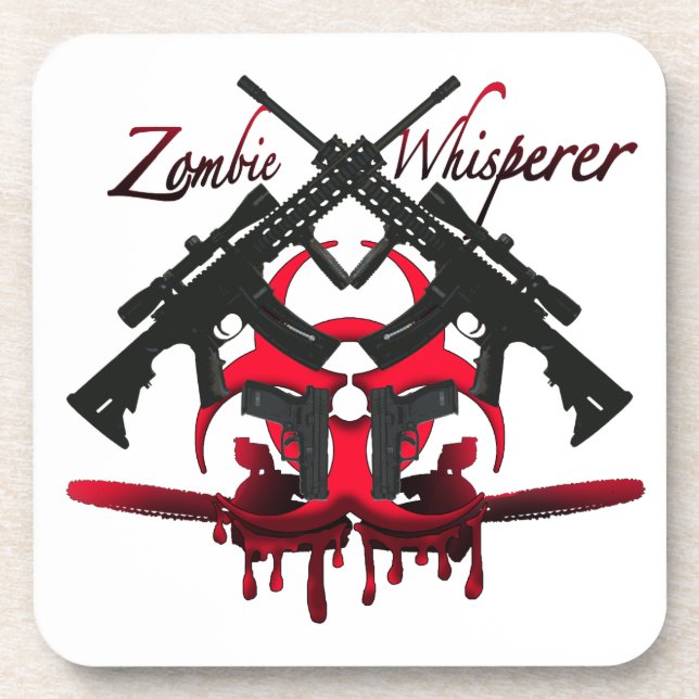 Porta-copo Whisperer do zombi (Frente)