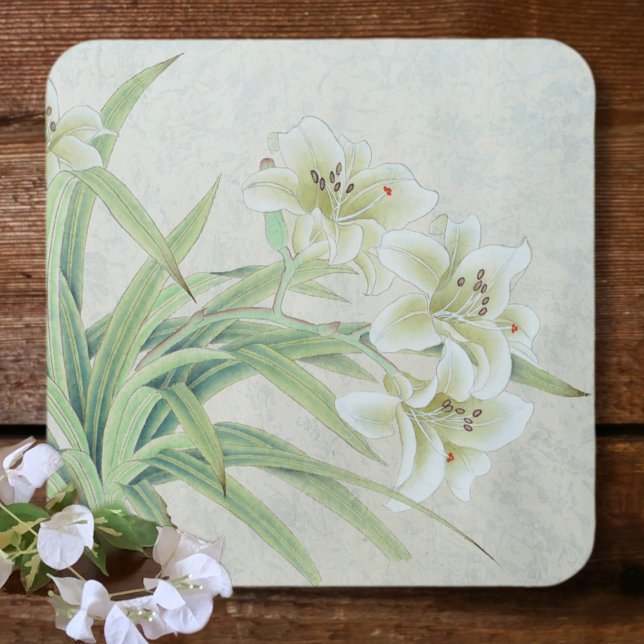 Porta-copo White Lily (Criador carregado)
