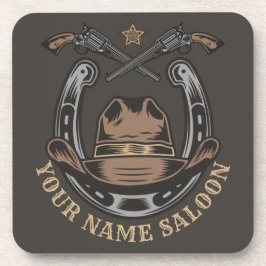 Porta-copo Wild West Revolver Horsferes Western Cowboy Saloon