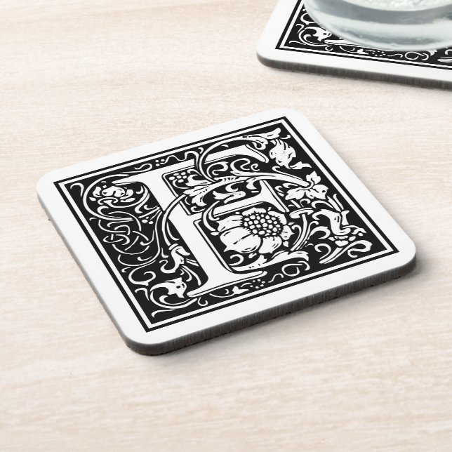 Porta-copo William Morris Alphabet "F" (Left Side)