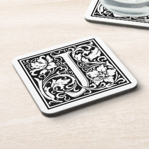 Porta-copo William Morris Alphabet "J"