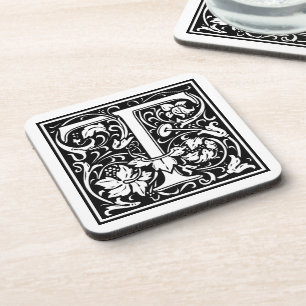 Porta-copo William Morris Alphabet "T"