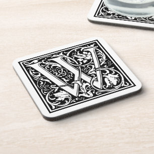 Porta-copo William Morris Alphabet "W"