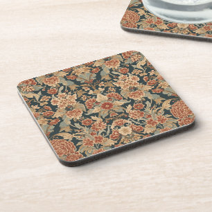 Porta-copo William Morris Antique Honeysuckle Padrão Floral