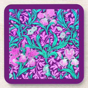 Porta-copo William Morris Irises, Ametista Roxo