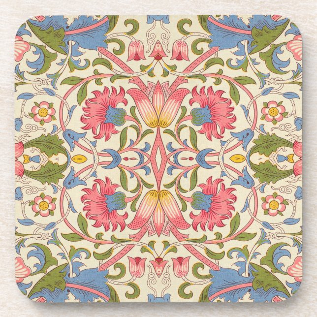 Porta-copo William Morris Lodden Primavera Wallpaper Art (Frente)