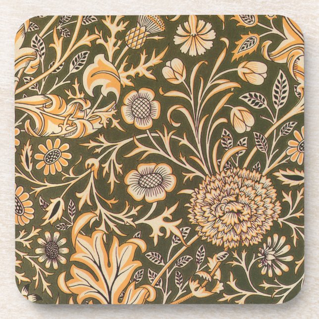 Porta-copo william morris wallpaper cherwell design (Frente)
