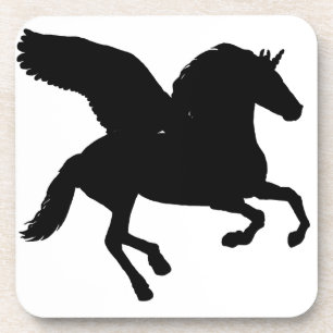 Porta-copo Winged Unicorn Silhouette