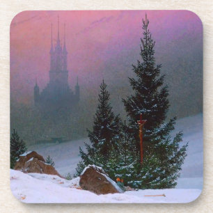 Porta-copo Winter Landscape Caspar David Friedrich