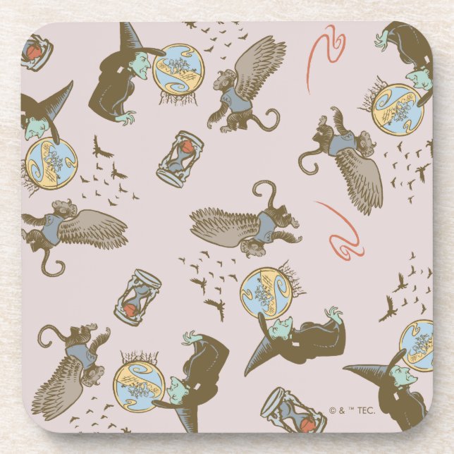 Porta-copo Wizard of Oz™ Wicked Witch™ Crystal Ball Pattern (Frente)