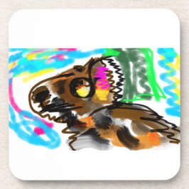 Porta-copo Wolf art outono