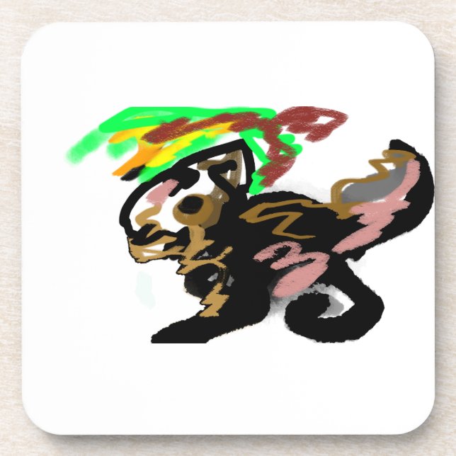 Porta-copo Wolf autumn joy (Frente)