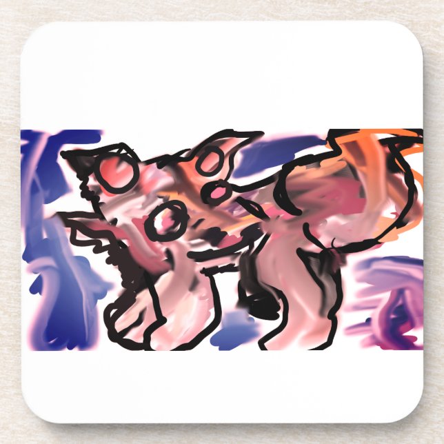 Porta-copo Wolf wild winter  (Frente)