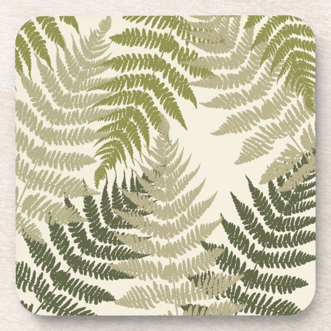 Porta-copo Woodland Ferns (Frente)