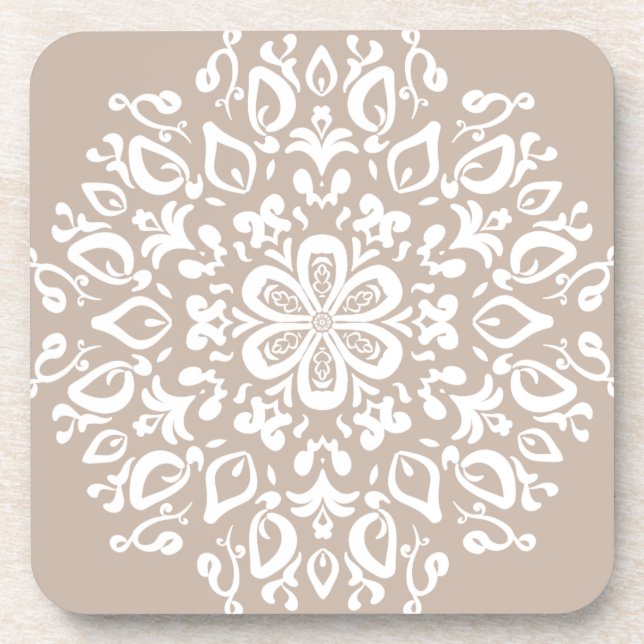 Porta-copo Wool Mandala (Frente)