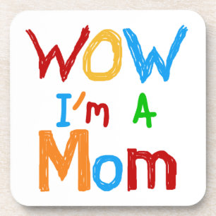 Porta-copo Wow eu sou t-shirt e presentes de uma mamã