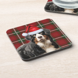 Porta-copo Xadrez de Feriado do Cão de Montanha Bernese