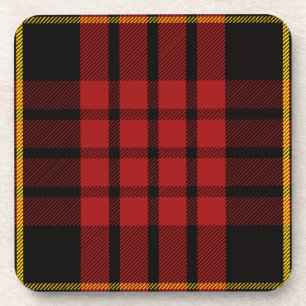 Porta-copo Xadrez Escocesa Clan MacQueen Tartan