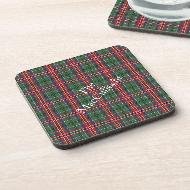 Porta-copo Xadrez Personalizada Tartan Rustic (Left Side)