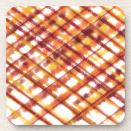 Porta-copo Xadrez queimada