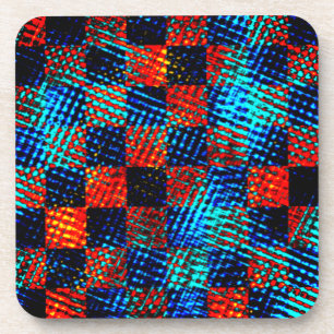 Porta-copo Xingazul, laranja, falso sujo ou manchado.