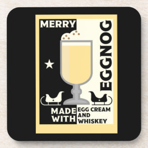 Porta-copo Xmas Eggnog Punch