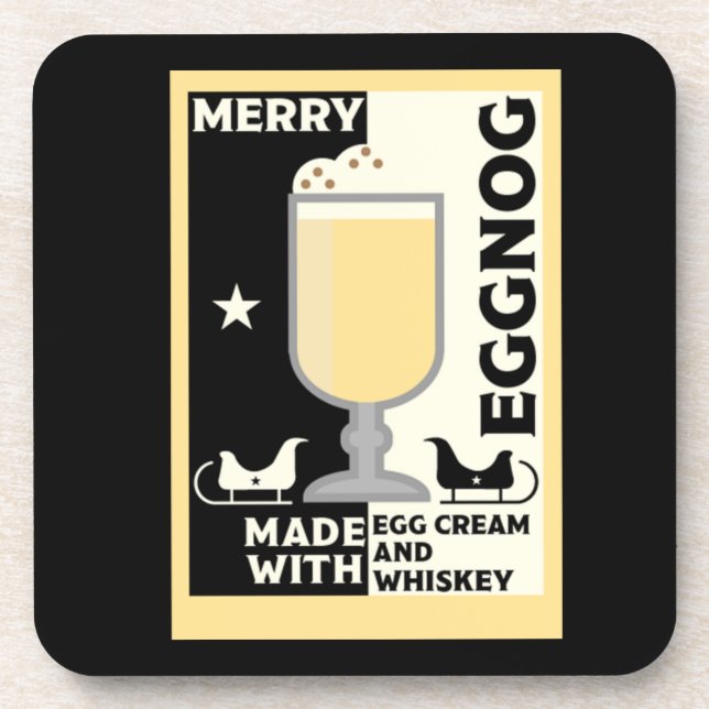 Porta-copo Xmas Eggnog Punch (Frente)