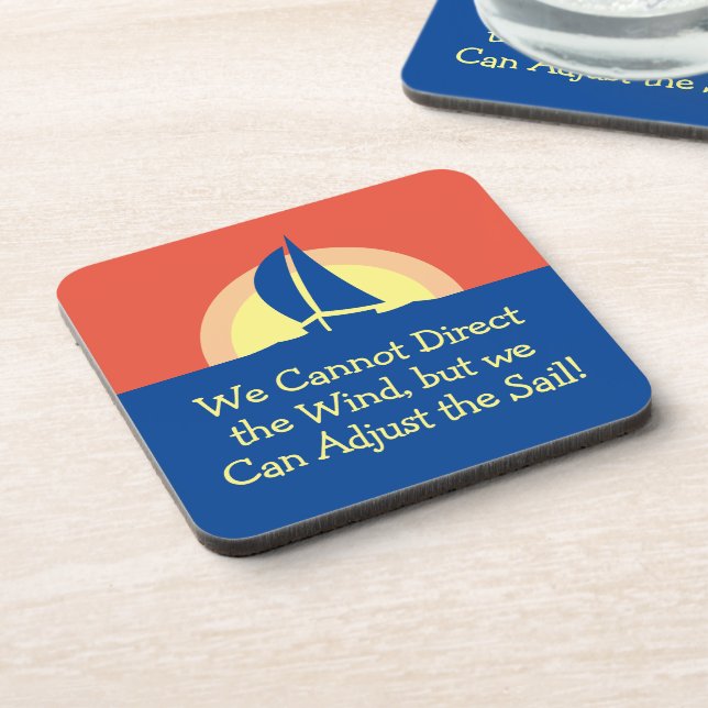 Porta-copo Yacht Racing Com Sunset (Left Side)