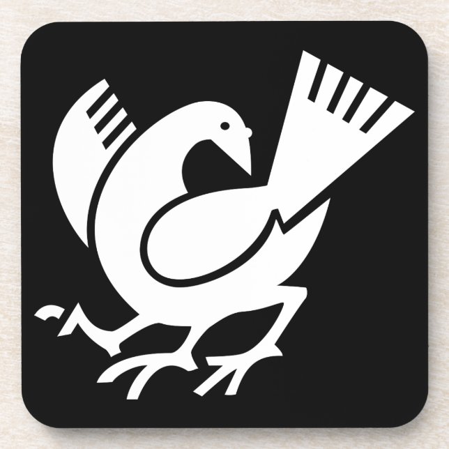 Porta-copo Yata crow (Frente)