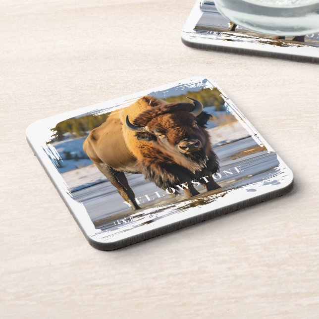 Porta-copo Yellowstone Bison (Left Side)