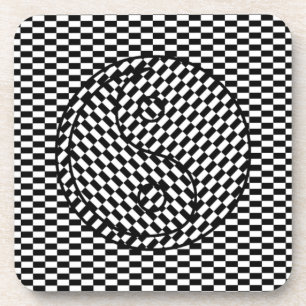 Porta-copo Yin Yang