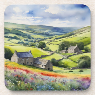 Porta-copo "Yorkshire Meadowsong" Landscape Yorkshire Dales