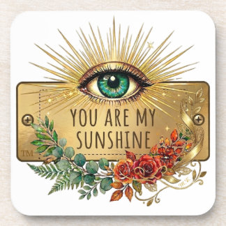 Porta-copo You Are My Sunshine Coaster Set