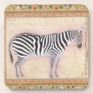 Porta-copo Zebra, de "do álbum Minto", 1621 (gouache no pa