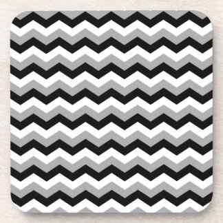 Porta-copo Ziguezague cinzento preto, branco de Chevron