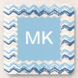 Porta-copo Ziguezague do Scribble do litoral