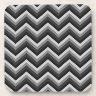 Porta-copo Ziguezague retro Chevron do teste padrão