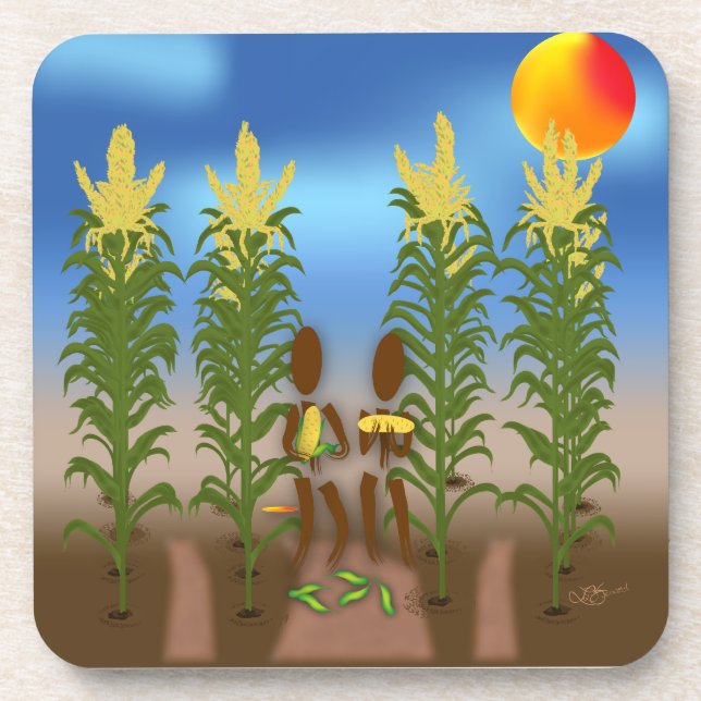 Porta-copo Zinglees ~ Corn (Frente)