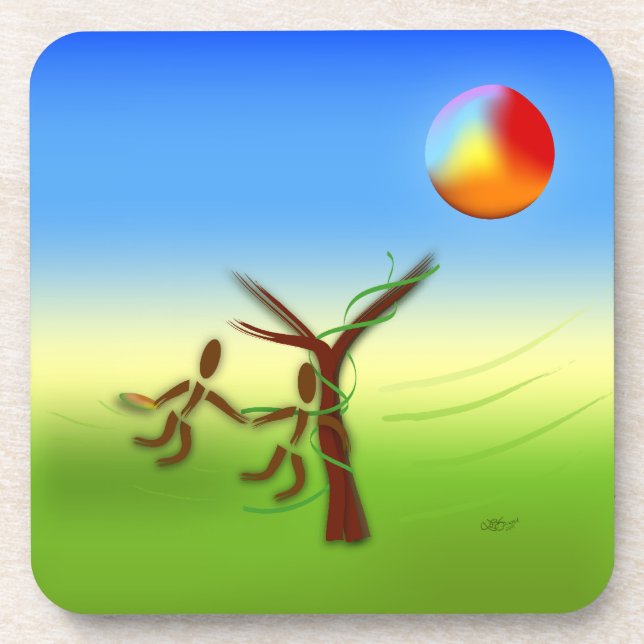 Porta-copo Zinglees ~ março (Frente)